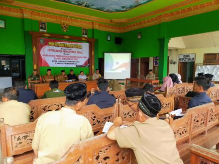 Musyawarah Desa Penetapan APBDesa 2025